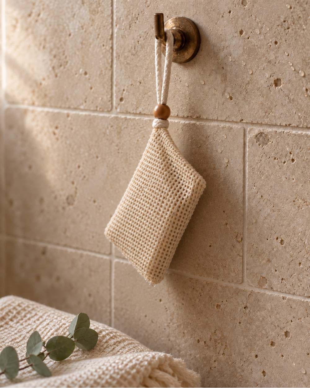 Sisal Soap Pouch